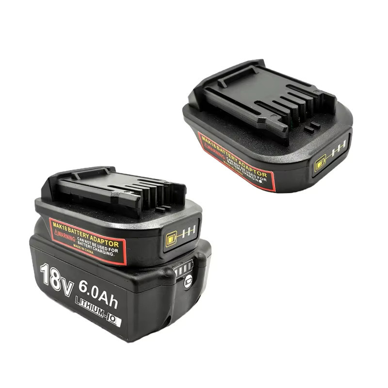 Worx Akku Adapter MT18WORX5 zur Konvertierung von Makita BL Serie 18V Li-Ion Akkus für Worx 5PIN 20V Elektrowerkzeuge, Schwarz - Bild 2