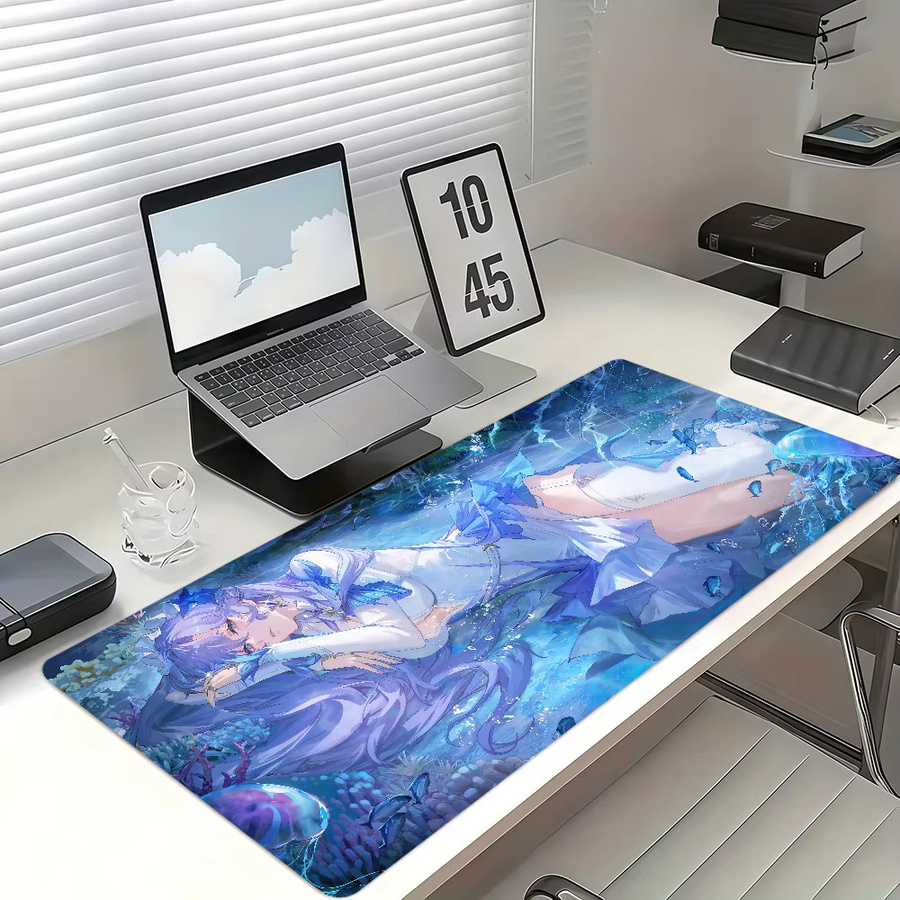 Game Cantarella Wuthering Waves Mauspad Multicolor, rutschfest und verdicktes Gaming-Schreibpad mit Lockedge - Bild 2