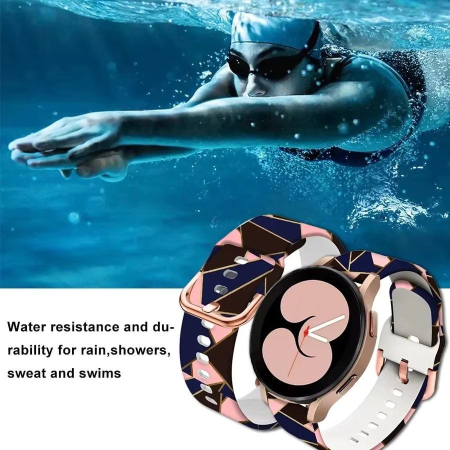 QCTOG Uhrenarmband Silikon, Bunt, Unisex - Bild 3