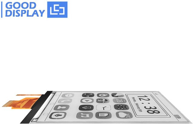 Goodisplay E-Tintenanzeigemodul 4,26 Zoll mit 800 x 480 Auflösung, 7 LEDs Frontlicht und SPI-Schnittstelle in Weiß - Bild 1