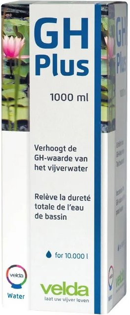 Velda Teichwasseraufbereiter GH Plus pH-Regulator, 1000 ml, Schwarz - Bild 1