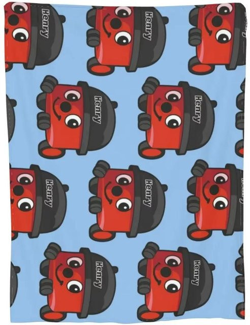 Henry Hoover Warme Winterdecke Blau, Flauschig und Hautfreundlich, B/B: 150 x 200 cm - Bild 1