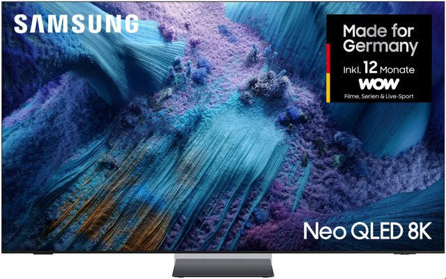Samsung Neo QLED Vision AI Smart TV GQ85QN990FT 8K Ultra HD Mini LED 85 Zoll Graphitschwarz - Bild 1