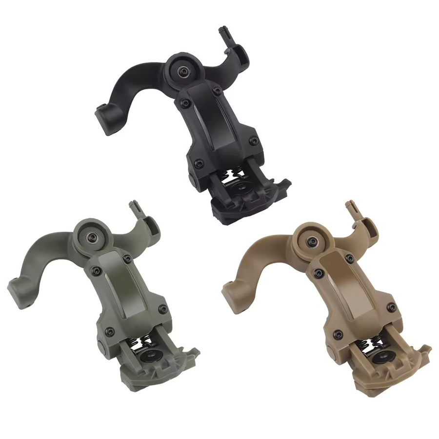 YANHAO Taktischer Helm ARC Rail Adapter für M31/M32 Headsets in Grün - Bild 2