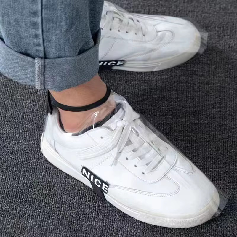 Barberia Friseur-Schuhüberzüge, transparent, 1 Paar - Bild 3