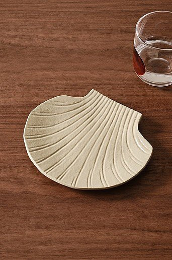 Jotex Servierplatte VIDA in Beige aus Keramik und Aluminium - Bild 1