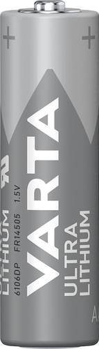 Varta Ultra Lithium Mignon AA Batterie mit 2900 mAh und 1.5V in Grau - Bild 1