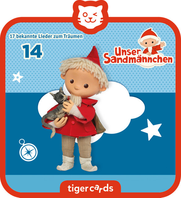 Unser Sandmännchen – Die schönsten Schlaflieder, tigercard - Bild 1