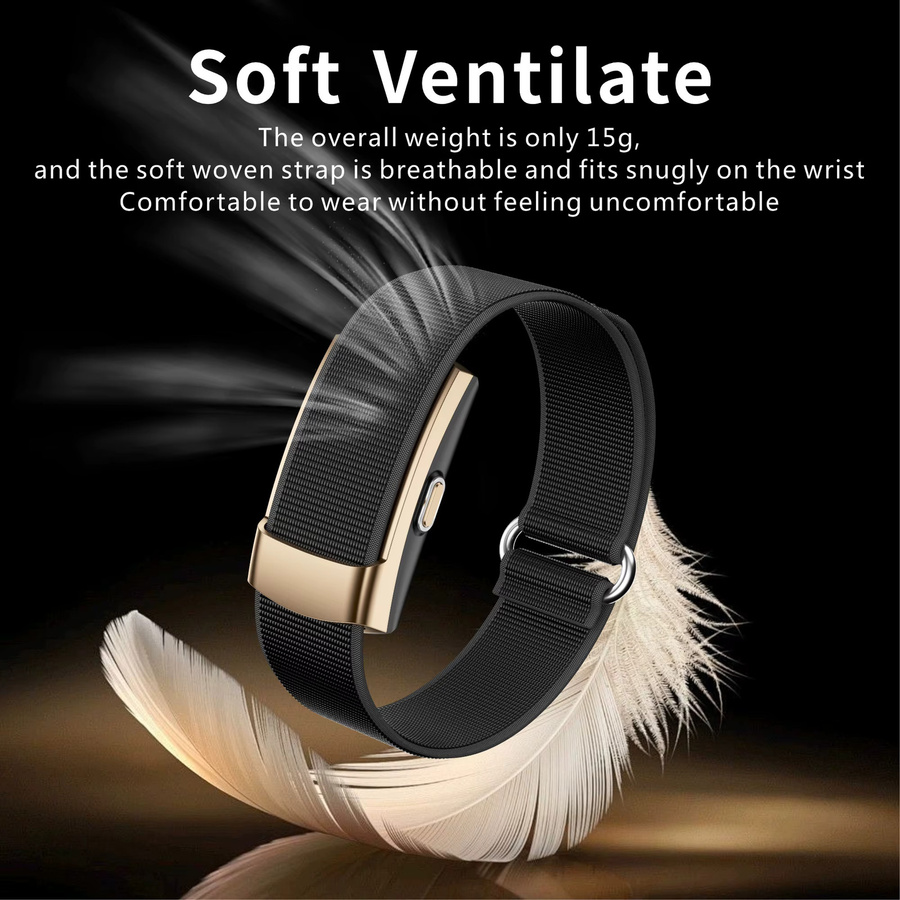 VWAR Air Fitness Tracker Unisex in Schwarz mit 170+ Sportmodi, SpO2-Messung und IP68 Wasserdichtigkeit - Bild 2