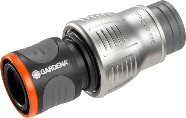 Gardena Premium Schlauchverbinder 3/4'' Hose Tail aus Metall und Kunststoff - Bild 1
