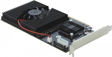 Delock 90409 PCI-Express M.2 PCIe USB-Erweiterungskarte in Schwarz - Bild 1