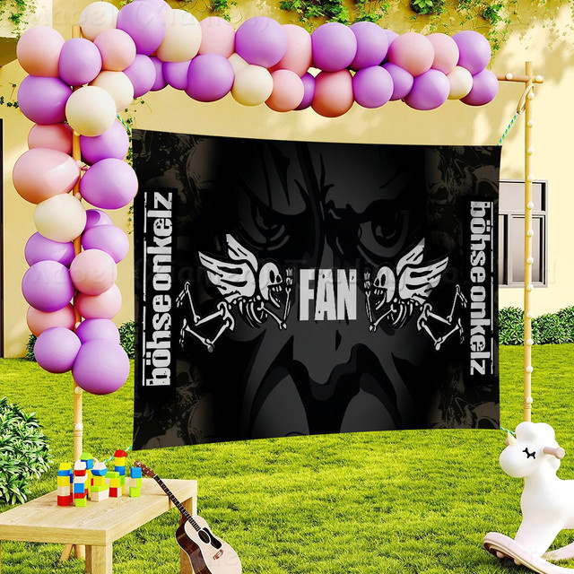 Rastar Wandbehang Bunte Flagge mit Mandala und Text Design in Multicolour und Schwarz - Bild 1