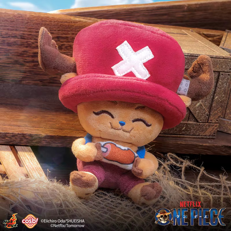 Hot Toys One Piece Tony Chopper Cosbi Plüsch-Schlüsselanhänger Blindbox - Bild 3