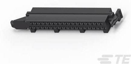 TE Connectivity Leiterplattensteckverbinder Schwarz, 35 Pol, Rastermaß: 5 mm, 828892-1 - Bild 1