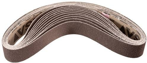 PFERD Compactkorn Schleifband-Set BA 40x820 mm, Körnung 600, 10 Stück, braun - Bild 1