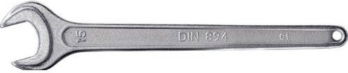 PFERD Einmaulschlüssel in Silber mit einer Schlüsselweite von 15 mm - Bild 1