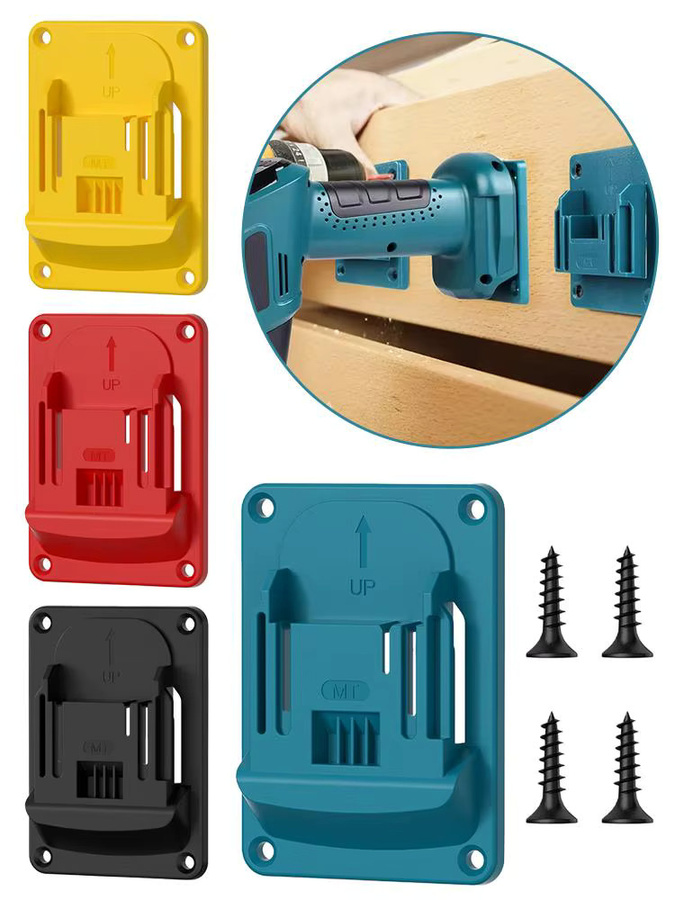 Wandhalterung für Makita 18V Akku-Werkzeuge zur Wandmontage für Bohrer und Batterien - Bild 6