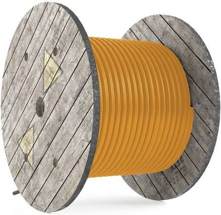 AS Schwabe Baustellenleitung H07BQ-F, 3 x 1,5 mm², gelb, Meterware - Bild 1