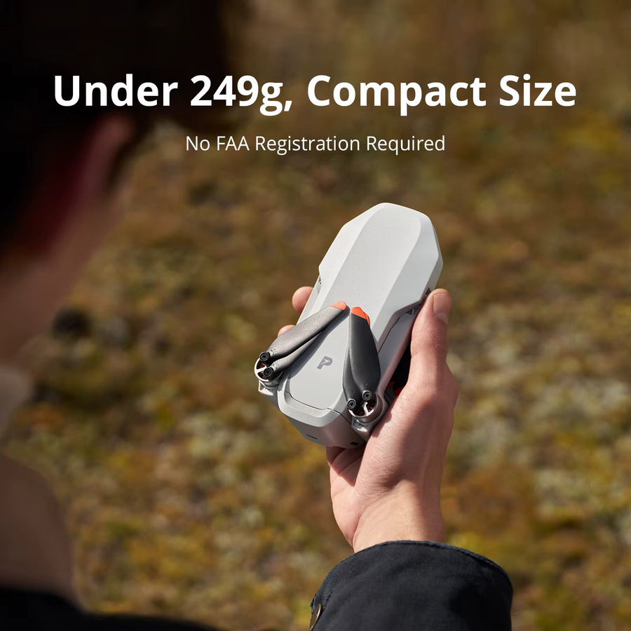 Potensic ATOM 2 C0 Kameradrohne mit 8K Video, 4K HDR, 3-Achsen-Gimbal, KI-Tracking und vertikaler Aufnahme, unter 249g - Bild 5