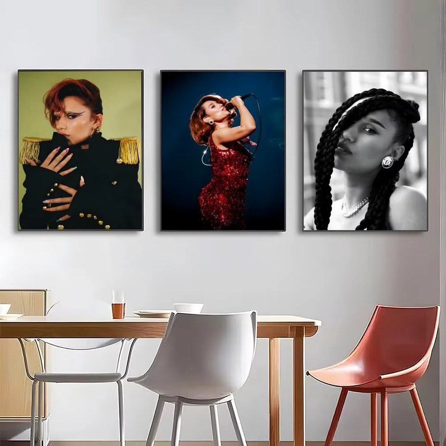 R-RAYE Klassisches Poster als Wandkunst in Multicolour, B/H: 15 x 20 cm - Bild 4