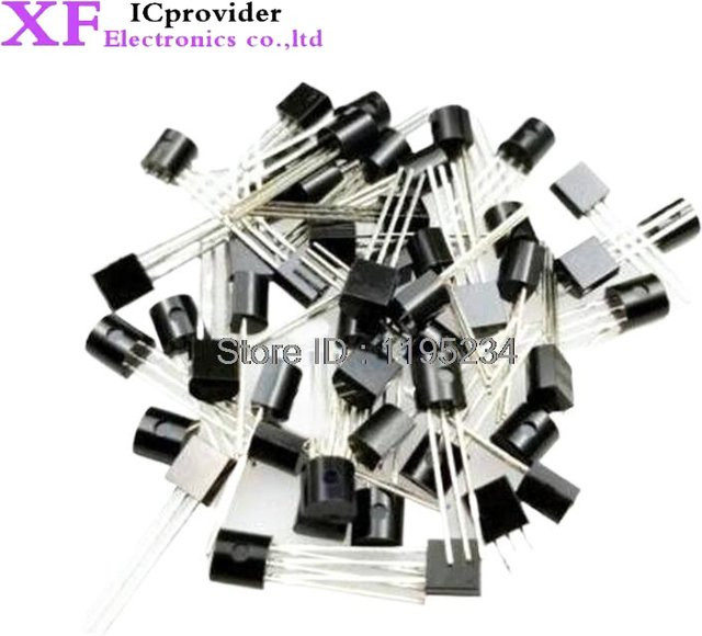 ICprovider BS170 N-Channel MOSFET Transistor in Schwarz - Bild 1