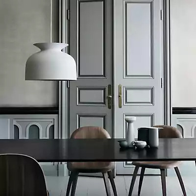 Gubi Ronde Pendelleuchte, grau, Durchmesser: 40 cm - Bild 1