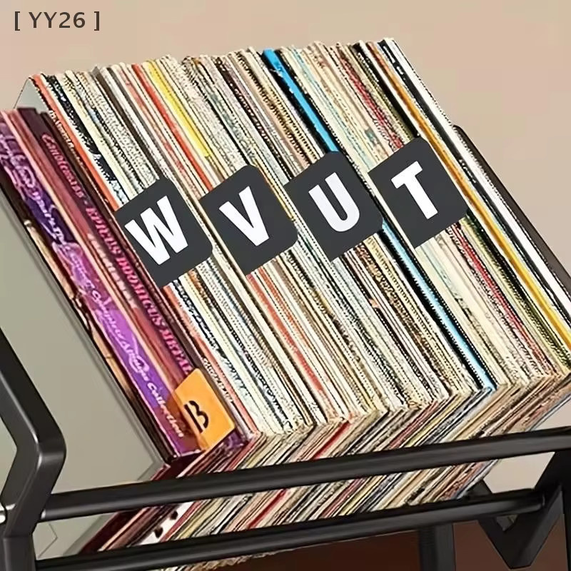 KOQZM 26-teiliges PP-Indexregister-Set in Schwarz mit Buchstaben-Indexkarten A-Z für Bibliothek, Buch und Büro - Bild 2