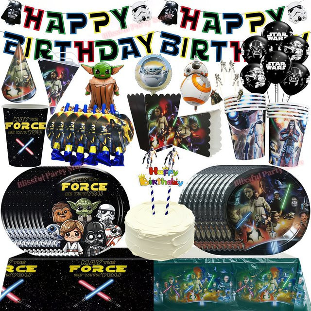 Hasbro Star Wars Geburtstagsparty Dekorationsset - Bild 1
