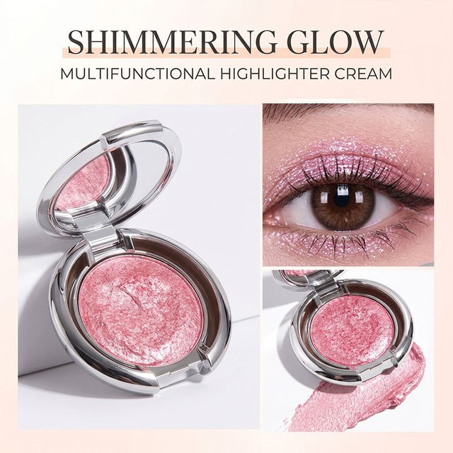 Herorange Highlighter-Creme, schimmernd - Bild 1