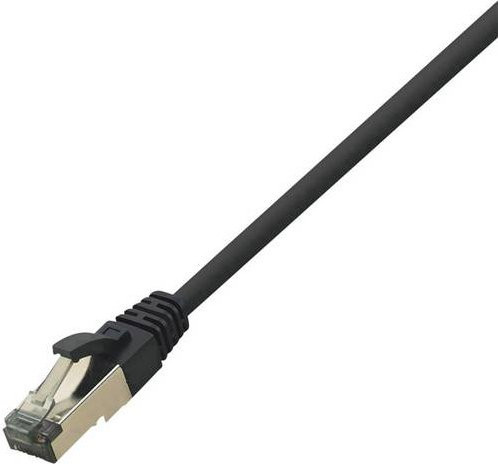LogiLink CQ8063S RJ45 Patchkabel CAT 8.1 S/FTP Ethernet LAN Kabel Schwarz 3,00 m - Bild 1