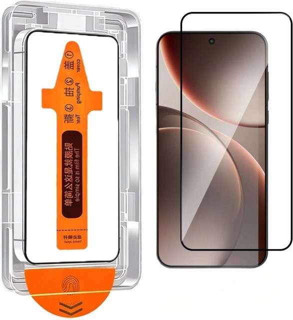 Staubfreies gehärtetes Glas Displayfolie für Huawei P70 P80 P90 Pro Max Mate 70 80, transparent, 1-4 Stück - Bild 1