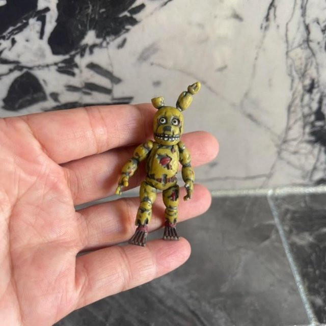 Five Nights at Freddy's Springtrap T13 Actionfigur, Mehrgelenkig Beweglich - Bild 1