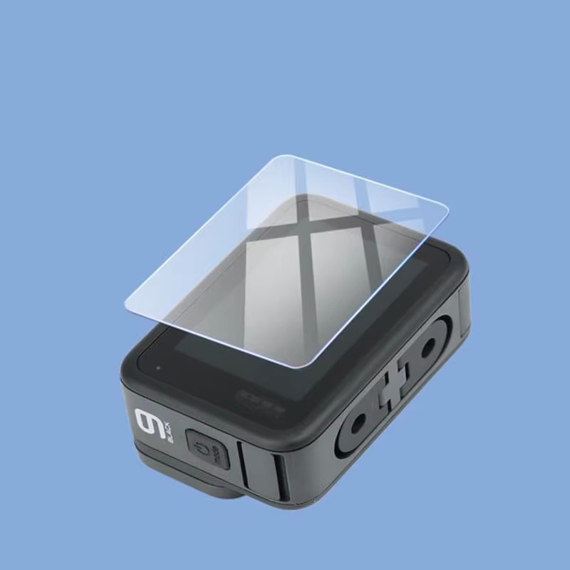 Hart gehärtetes Glas Schutzset für GoPro Hero 13, Mini, 12, 11 und 10 Black als Objektivschutz und Bildschirmfolie in Transparent - Bild 1