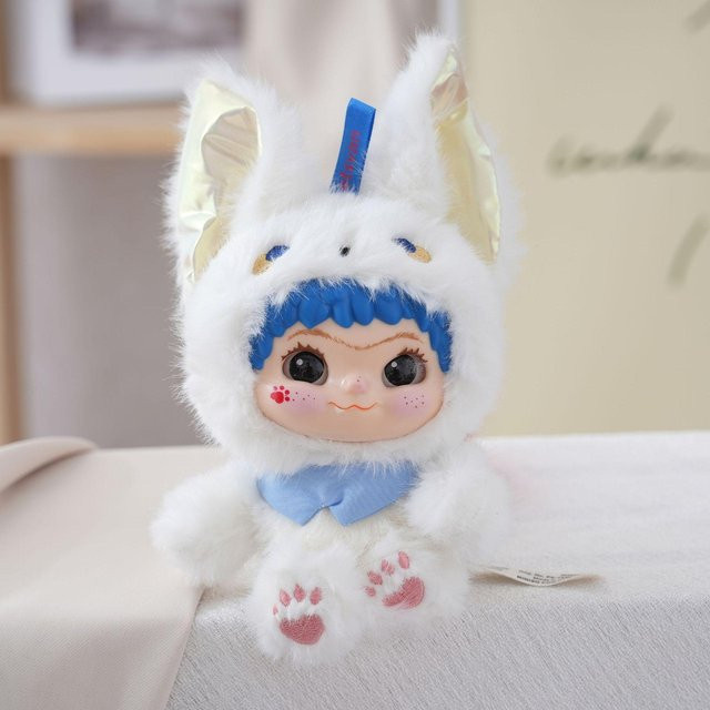 Lemo Nade Schlüsselanhänger Wakuku Vinyl, 15cm, weiß, Unisex - Bild 1