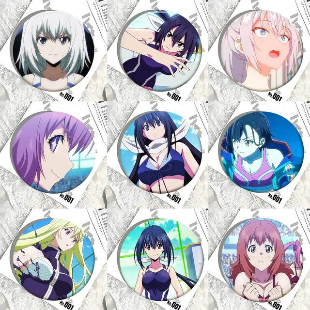 Mesuca Anstecknadeln, Keijo!!!! Cartoon-Stil, Emaille-Pins, Rund - Bild 1