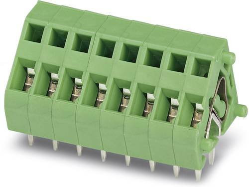 Phoenix Contact Federkraftklemmblock 1.00 mm² Polzahl 1 Grün 50 Stück - Bild 1