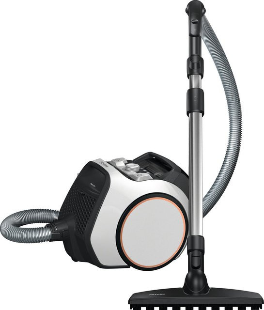 Miele Boost CX1 Parquet beutelloser Bodenstaubsauger in Lotusweiß/Roségold mit HEPA-Filter und Parkettdüse - Bild 1