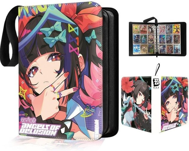 Bandai Zenless Zone Zero Sammelkarten-Ordner, Anime-Kartensammelalbum, Schwarz - Bild 1