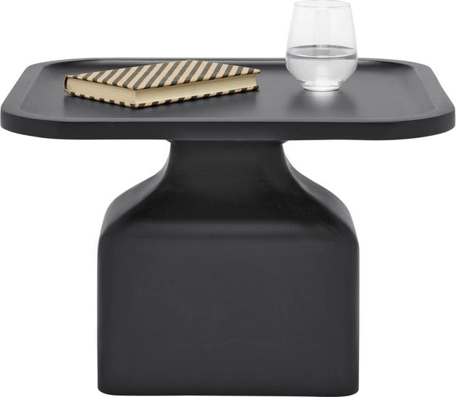 Premium Living Beistelltisch Noir Schwarz aus Mango-Holz, B/T/H: 45,0 x 35,0 x 50,0 cm - Bild 1