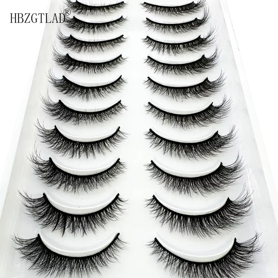 Cilio Faux Cils Künstliche Wimpern, 3D-Nerzwimpern, Black, 10 Paar - Bild 5