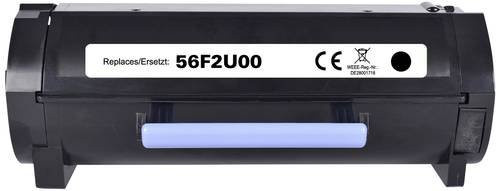Renkforce Toner Cartridge Schwarz Kompatibel mit Lexmark 56F2U00 für Laserdrucker mit einer Kapazität von 25000 Seiten - Bild 1