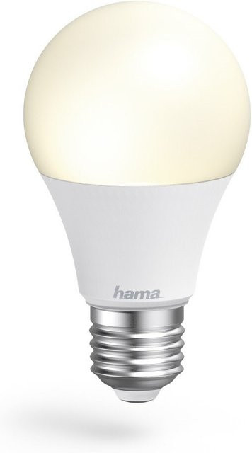 Hama WLAN-LED-Lampe E27, 8,5W, RGB, dimmbar, Weiß - Bild 1