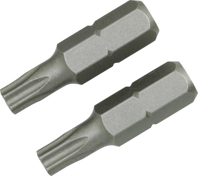 LUX-TOOLS Standard Bit Set TX25, 2 Stück, grau, Stahl - Bild 1