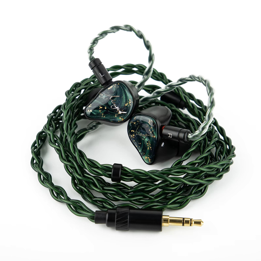 Xenns Mangird Tea Pro SE Hybrid In-Ear-Kopfhörer mit 2DD + 6BA, Grün - Bild 2