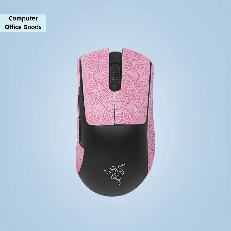 Razer Anti-Rutsch-Grip-Tape für DeathAdder V3 Pro Gaming-Maus in Pink - Bild 1