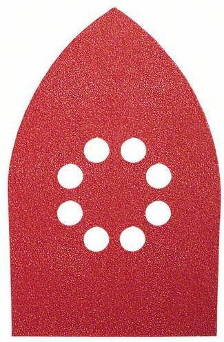 Bosch Multischleifpapier-Set mit Klett für Holz und Farbe, gelocht, Körnung 100 und 120, B: 10 cm, H: 17 cm - Bild 1