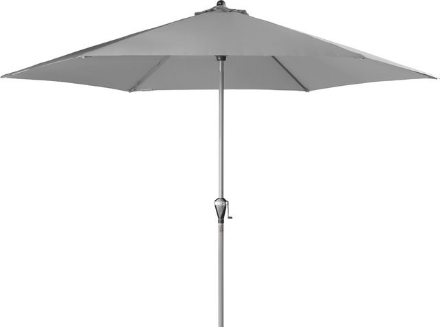 Doppler Sonnenschirm Active Auto Tilt in Grau/Silber mit Ø 320 cm - Bild 1