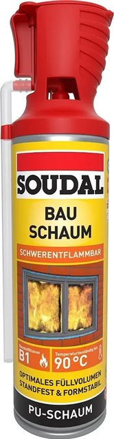 Soudal Bauschaum B1 GeniusGun Polyurethan 500 ml - Bild 1