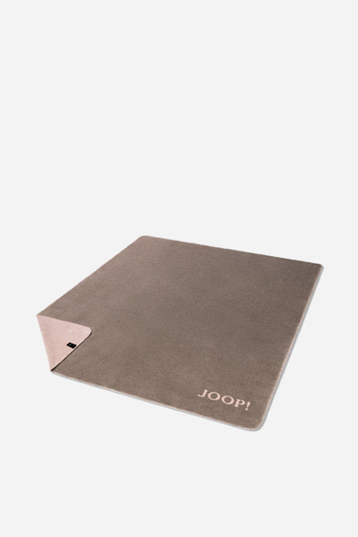 Wohndecke JOOP! FABRICS COLLECTION UNI-DOUBLEFACE in Taupe/Lotus, B/T: 150 x 200 cm - Bild 2
