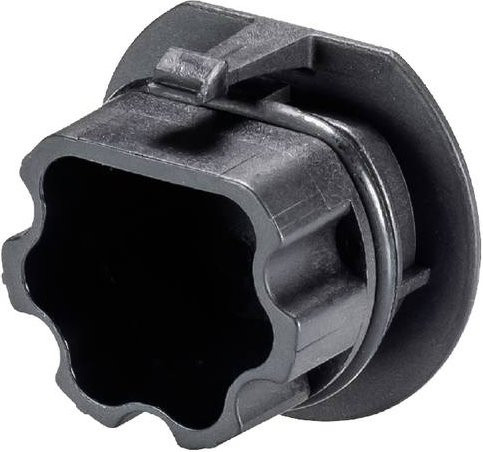 Wieland Electric Z5.569.5253.1 Verschlussstück für Buchsen in Schwarz - Bild 1